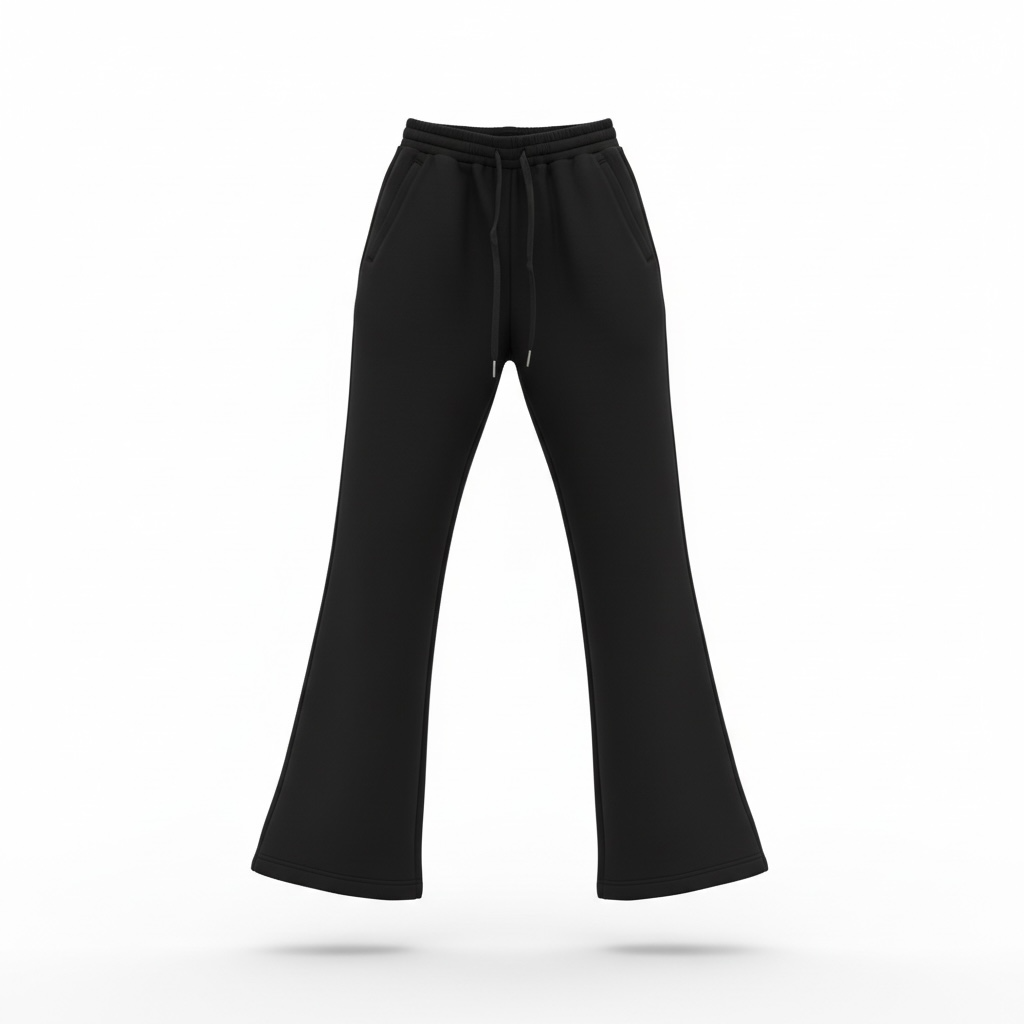 Woman Flared Casual Joggers