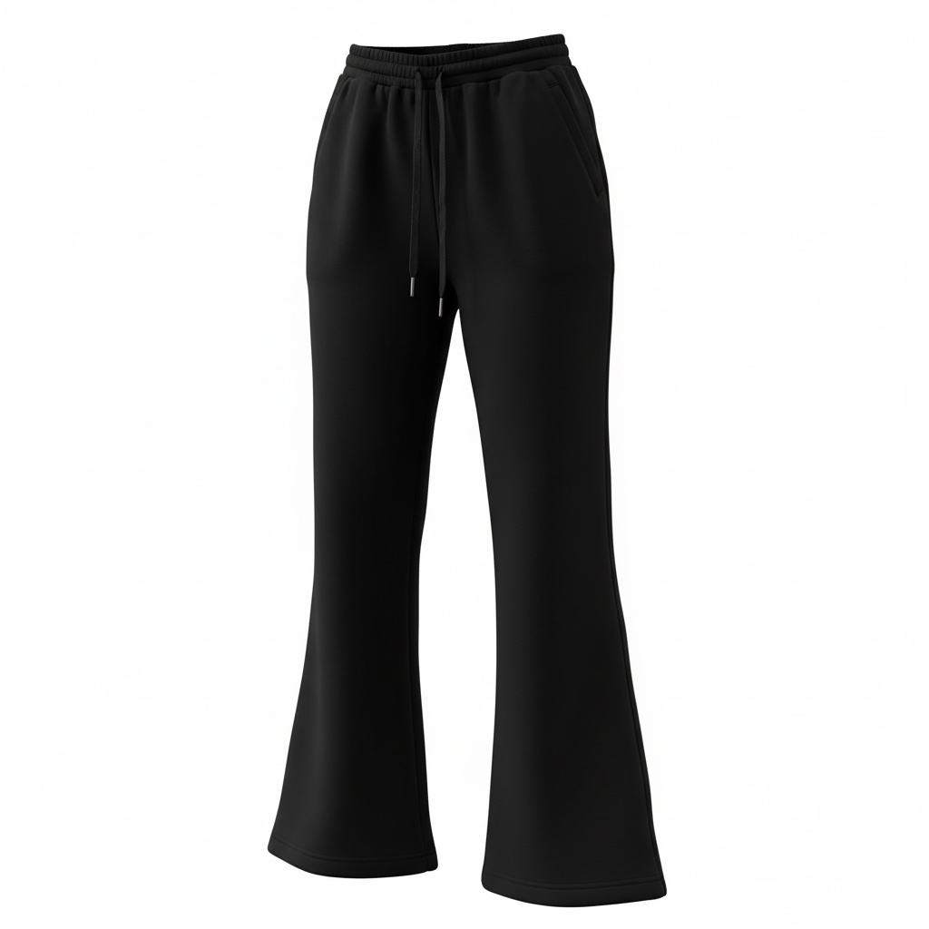 Woman Flared Casual Joggers